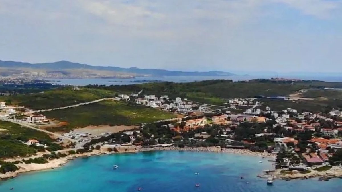İzmir'de Akkum Plajı