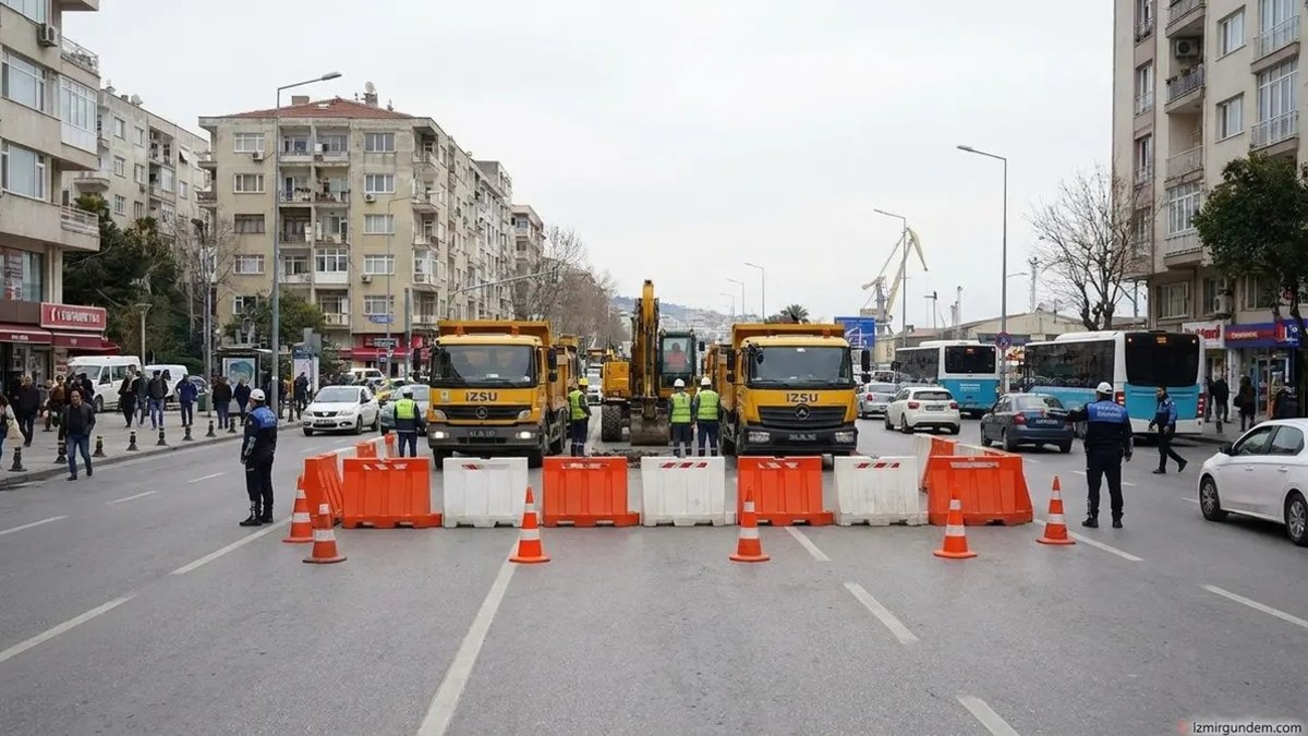 İzmir'de Liman Caddesi trafiğe kapanacak