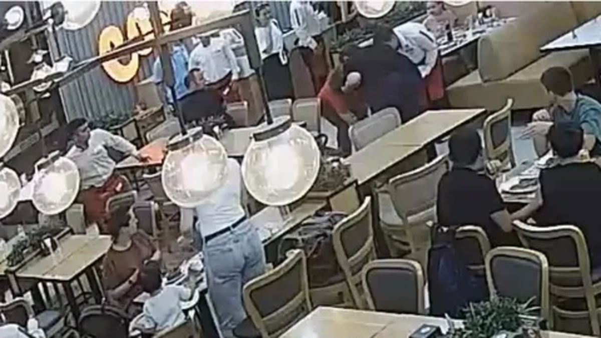 İzmir'de restoranda tereyağı kazası