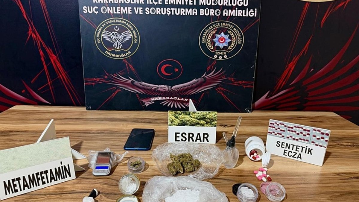 İzmir'de uyuşturucu operasyonu yapıldı