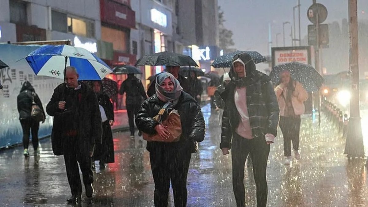 Meteoroloji uyardı: Sağanak yağış bekleniyor