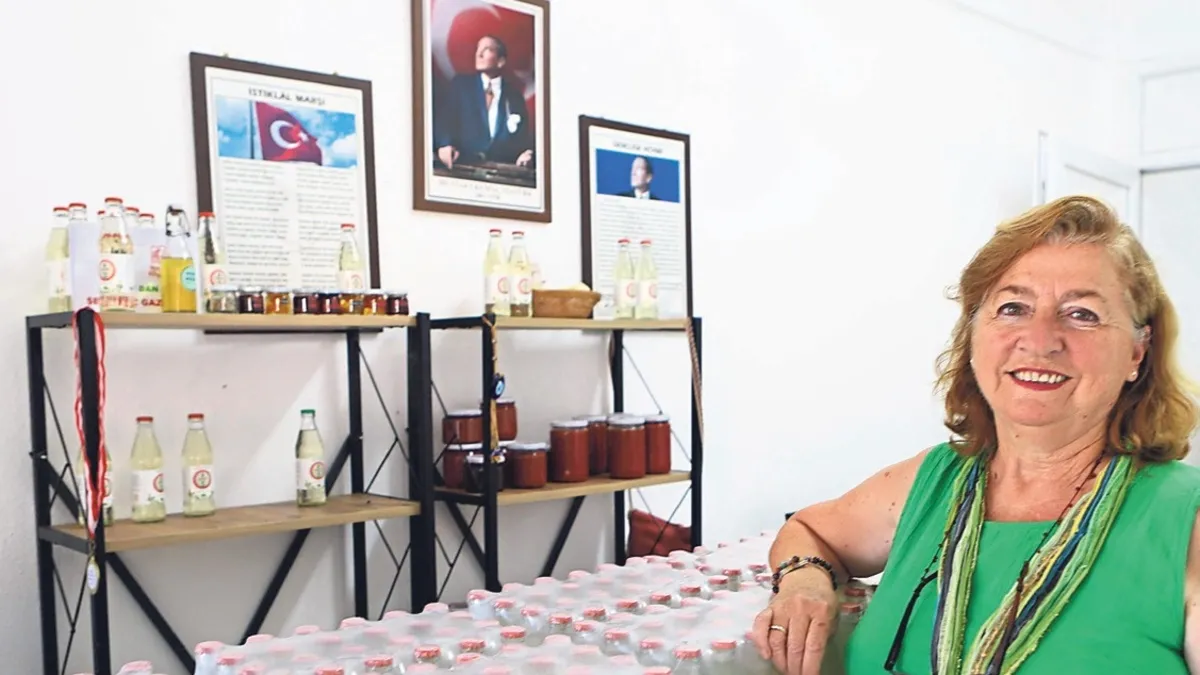 Çamlı'da kadınlar stevia gazozu üretiyor