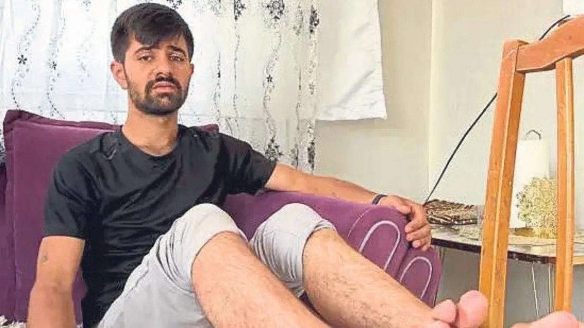 Diş ağrısı şikayetiyle hastaneye giden genç adam bacağını kaybetti
