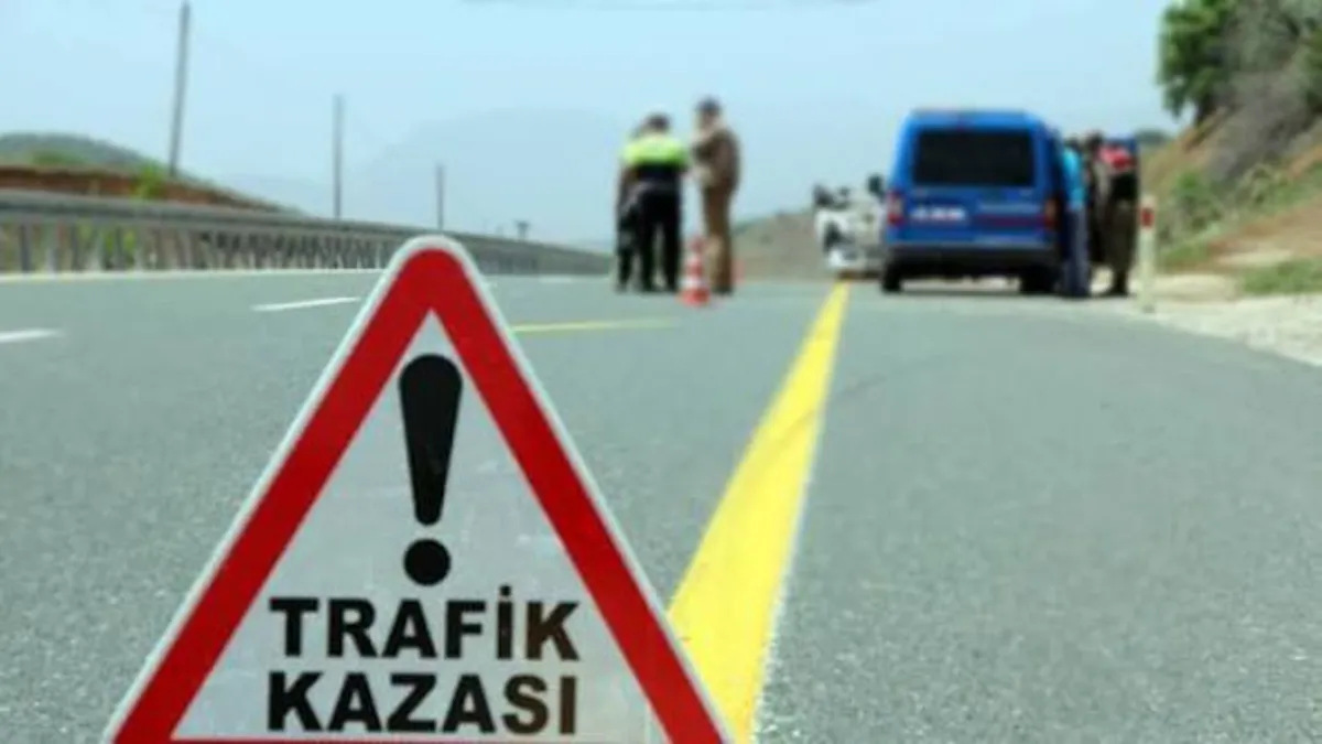 İzmir-Aydın Otoyolu'nda otomobil tıra çarptı