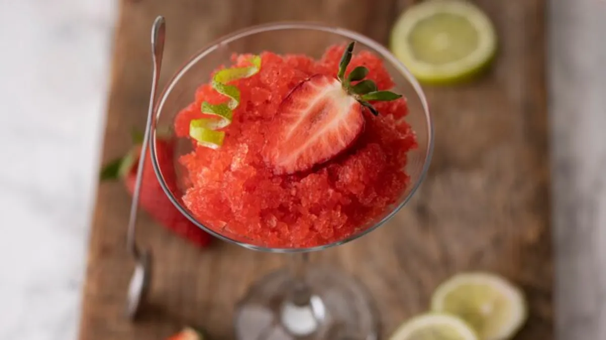 İzmir sıcağında serinletici granita tarifi