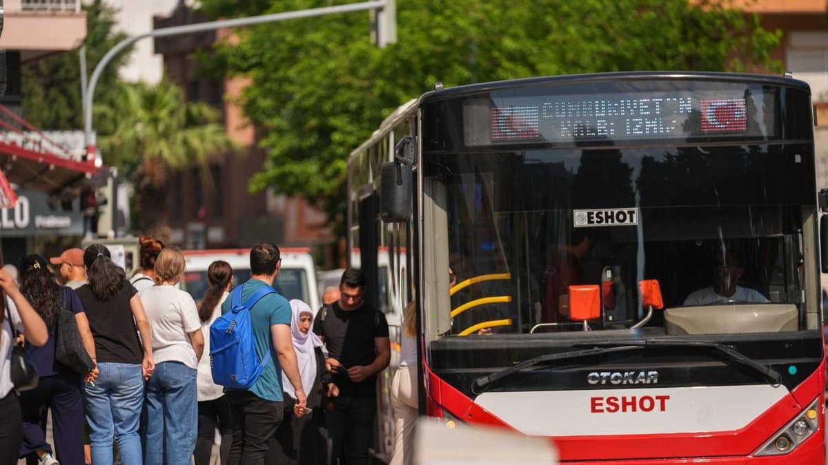 İzmir'de iki otobüs hattının güzergahı değişti
