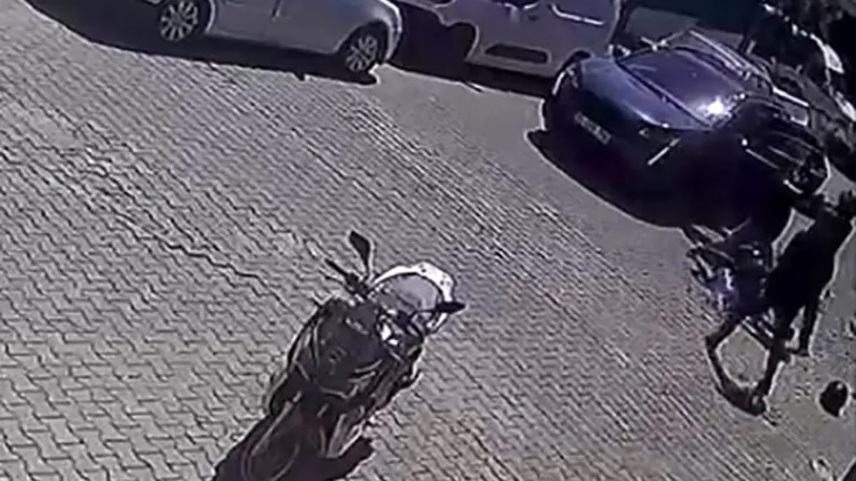 İzmir'de motosiklet sürücüsüne saldırı