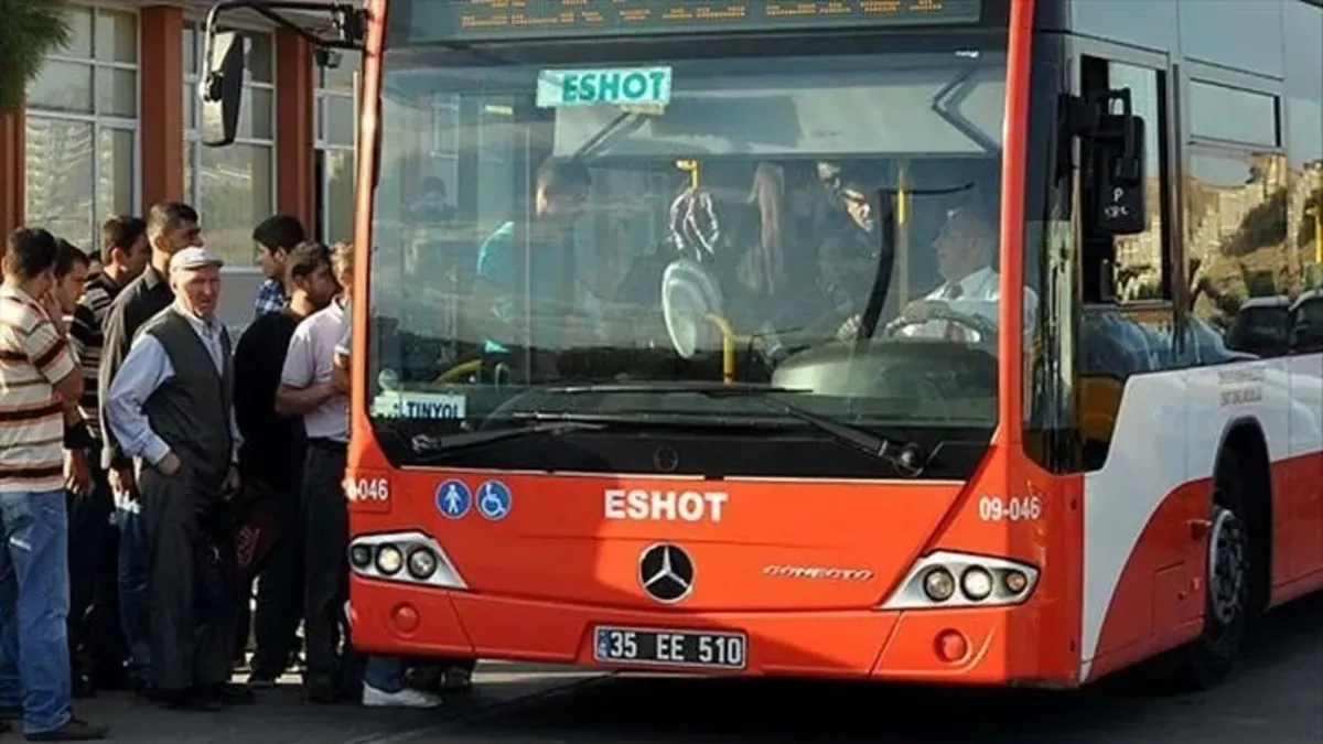 İzmir'de Otobüs Hatlarında Rota Değişikliği