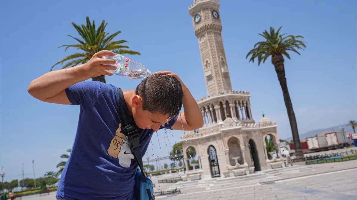 İzmir'de sıcaklara karşı korunma yolları