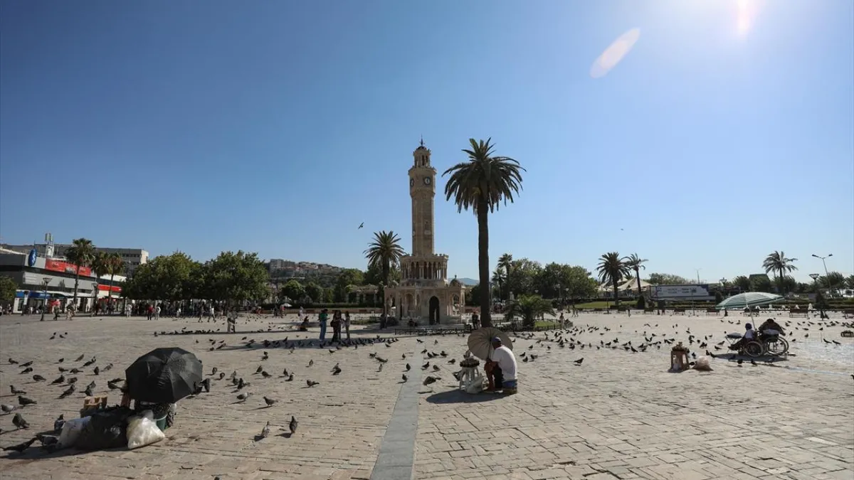 İzmir'de sıcaklık 38 dereceye çıkacak