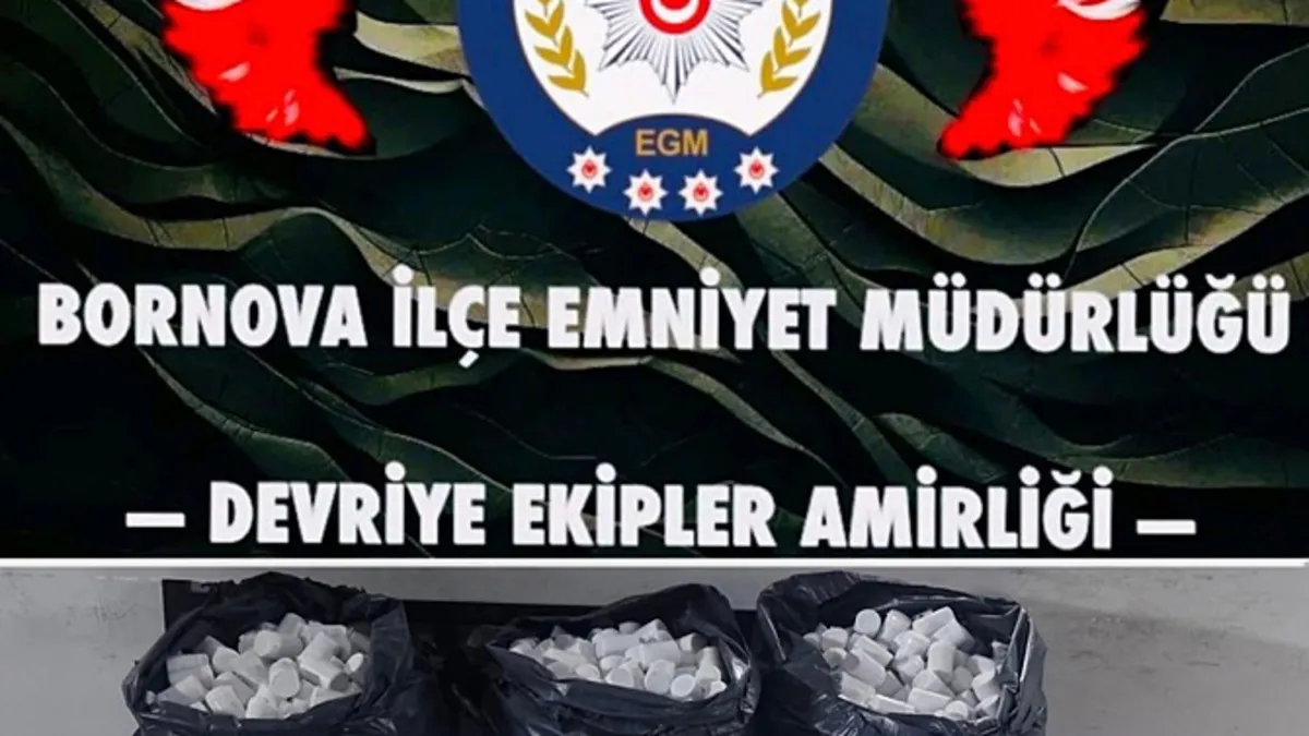 İzmir'de Uyuşturucu Operasyonu