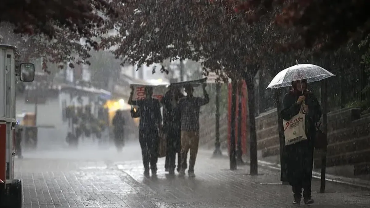 Meteoroloji'den yağış uyarısı